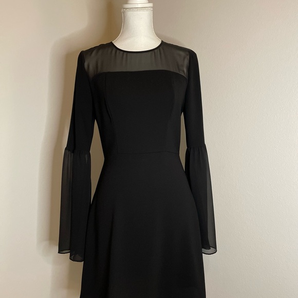 BCBGMaxAzria Black Party Dress Finley XS - Picture 4 of 14